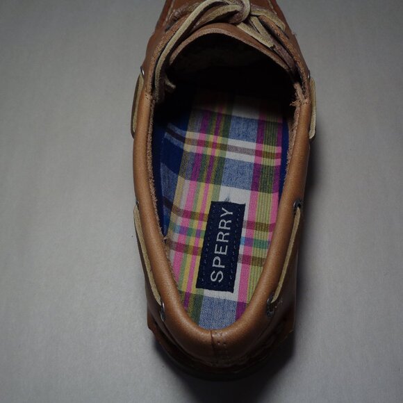 Sperry / Size 8 M / AUTHENTIC ORIGINAL 2 EYE / Brown  / New Women's Shoes - Picture 14 of 16